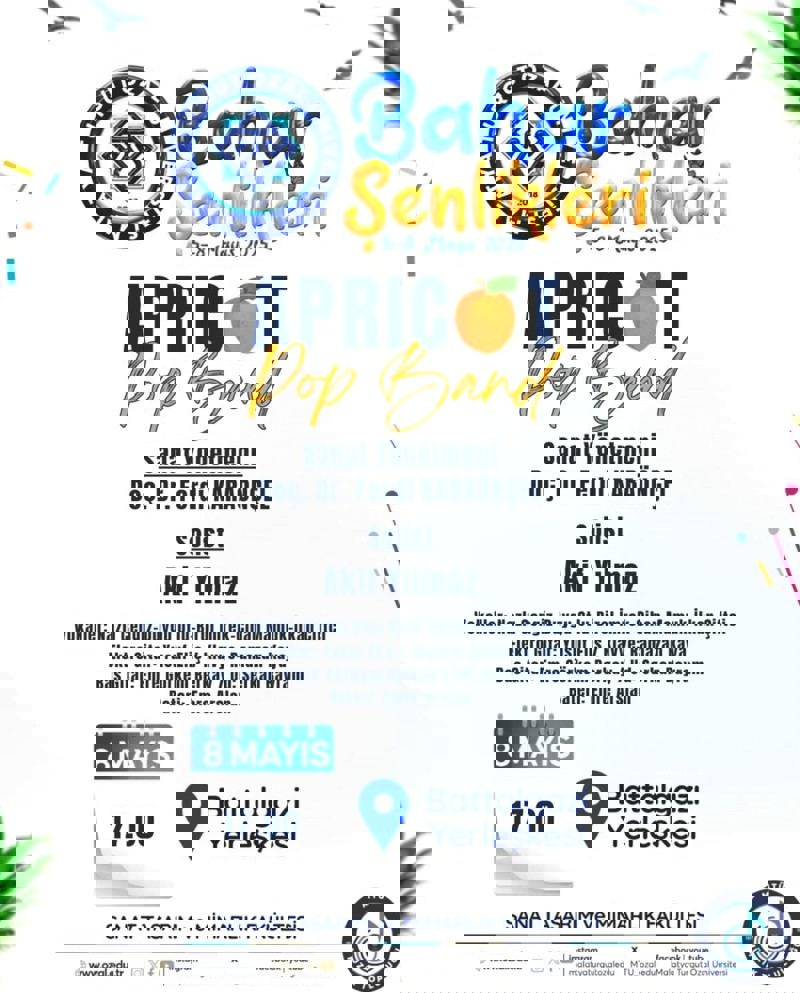 'BAHAR ŞENLIKLERI/APRICOT POP BAND'