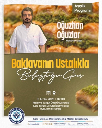 BAKLAVA ATÖLYESI VE SÖYLEŞI
