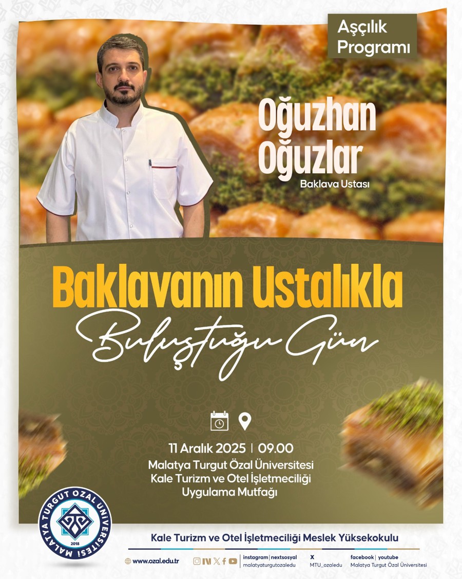 BAKLAVA ATÖLYESI VE SÖYLEŞI