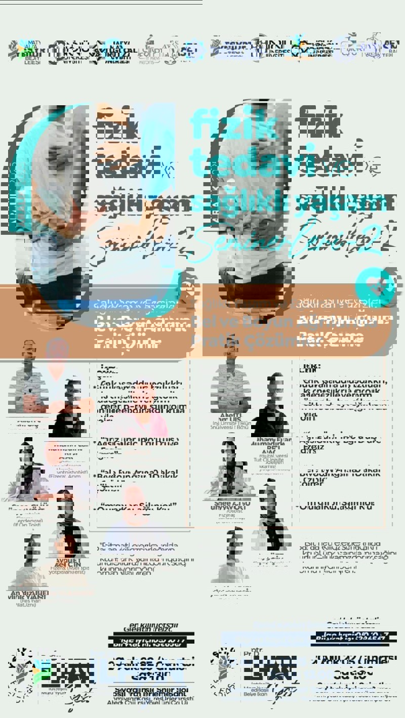 FİZİK TEDAVİ VE SAĞLIKLI YASAM SEMİNERLERİ 2