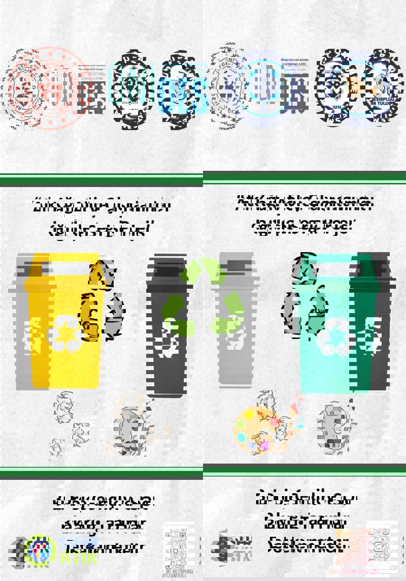 ATIK KAĞITTAN ATÖLYE ÇALIŞMALARINDA KAĞIT İŞLER SERGISI