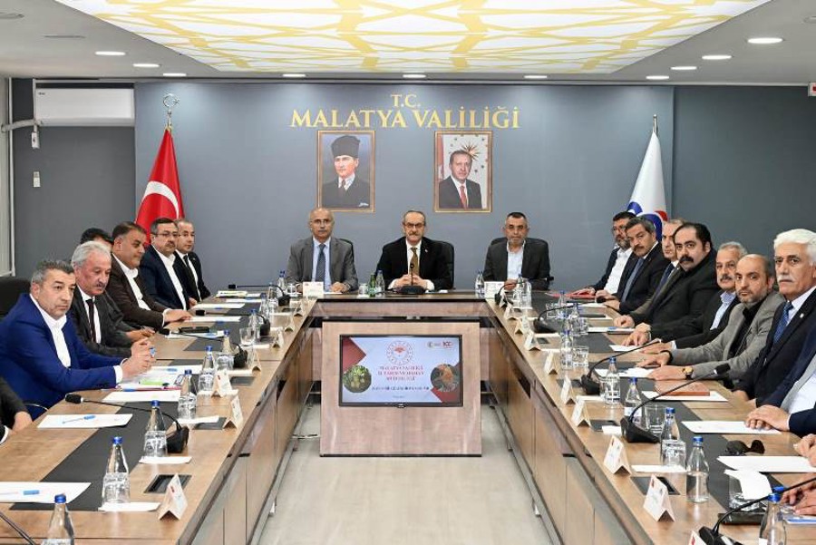 İLIMIZDE GERÇEKLEŞEN ZIRAI DON SONRASINDA YAPILAN ÇALIŞMALAR HAKKINDA ISTIŞARE VE DEĞERLENDIRME TOPLANTISI