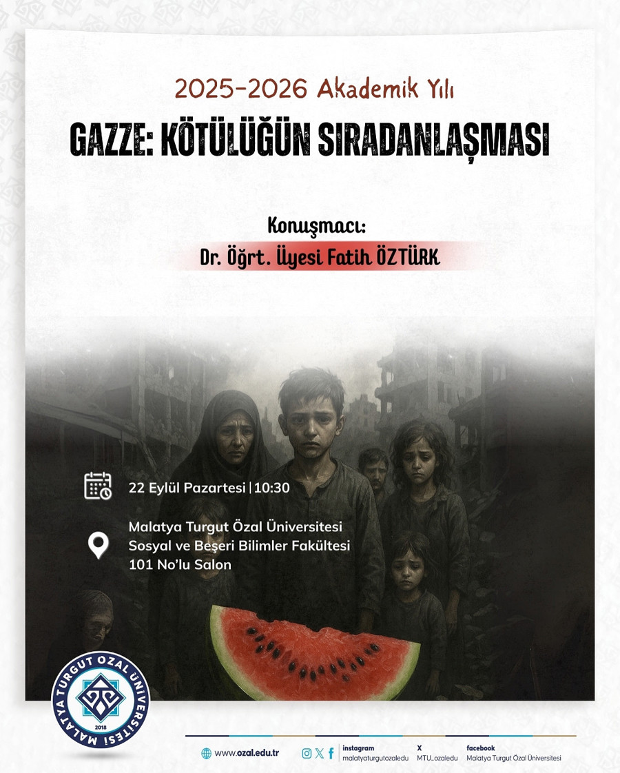 2025-2026 AKADEMIK YILI AÇILIŞ DERSI