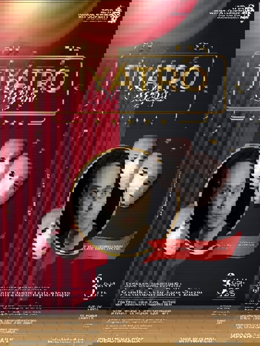 EGEMEN BÜYÜKTANIR ILE TIYATRO ÜZERINE