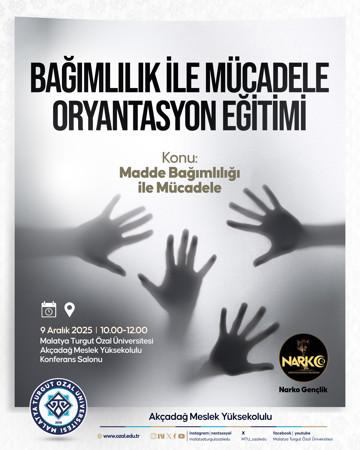 BAĞIMLILIKLA MÜCADELE ORYANTASYONU