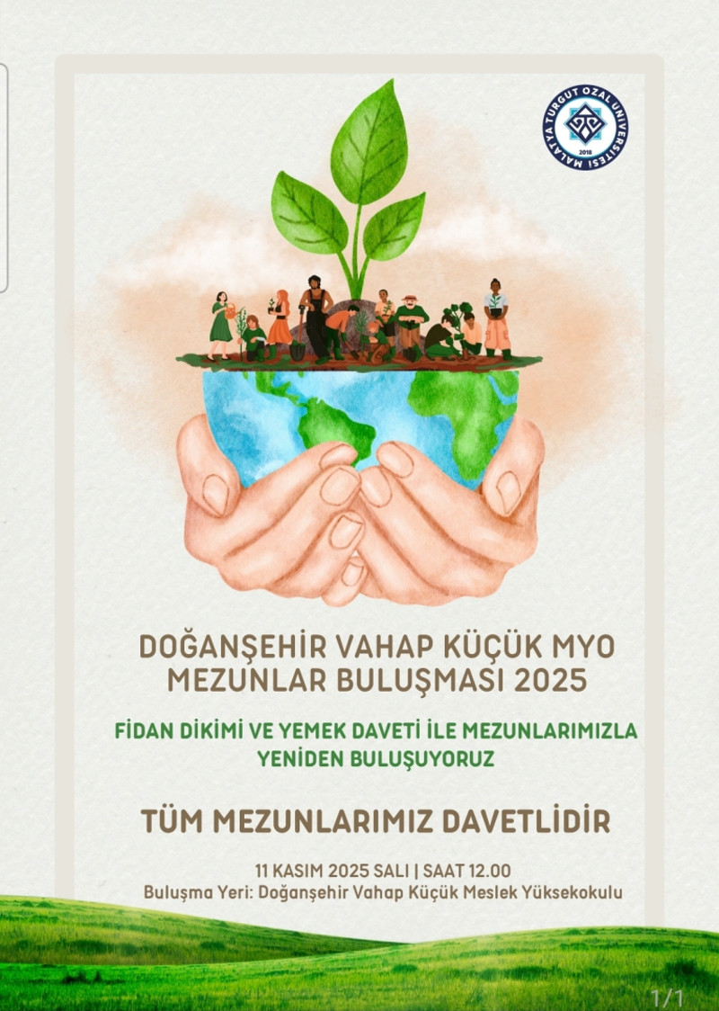 MİLLİ AĞAÇLANDIRMA GÜNÜ PROGRAMI