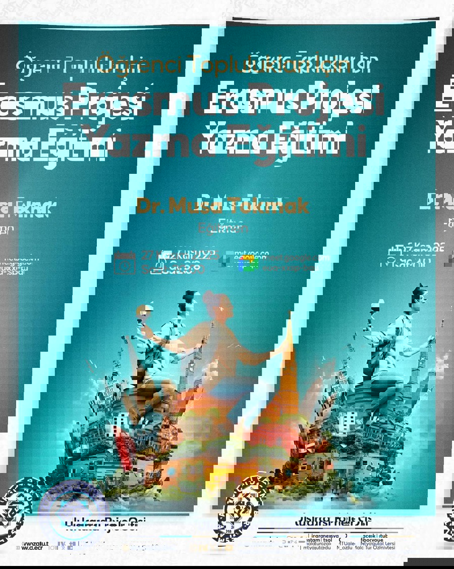 ÖĞRENCI TOPLULUKLARI IÇIN ERASMUS+ PROJE YAZMA EĞITIMI