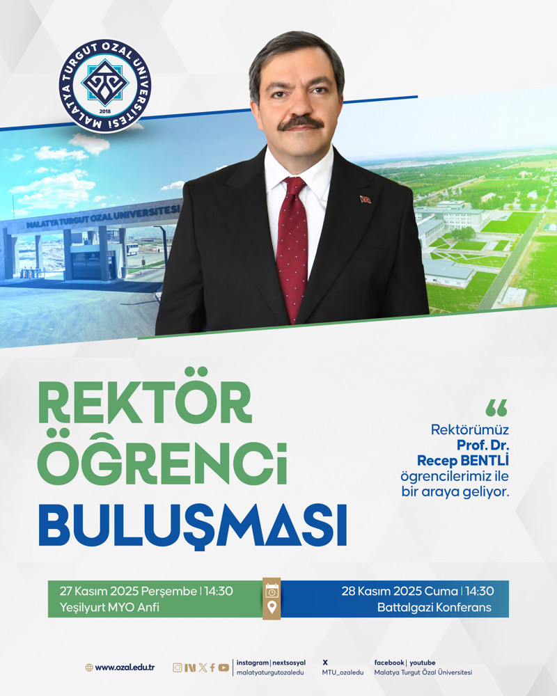 REKTÖR-ÖĞRENCİ BULUŞMASI