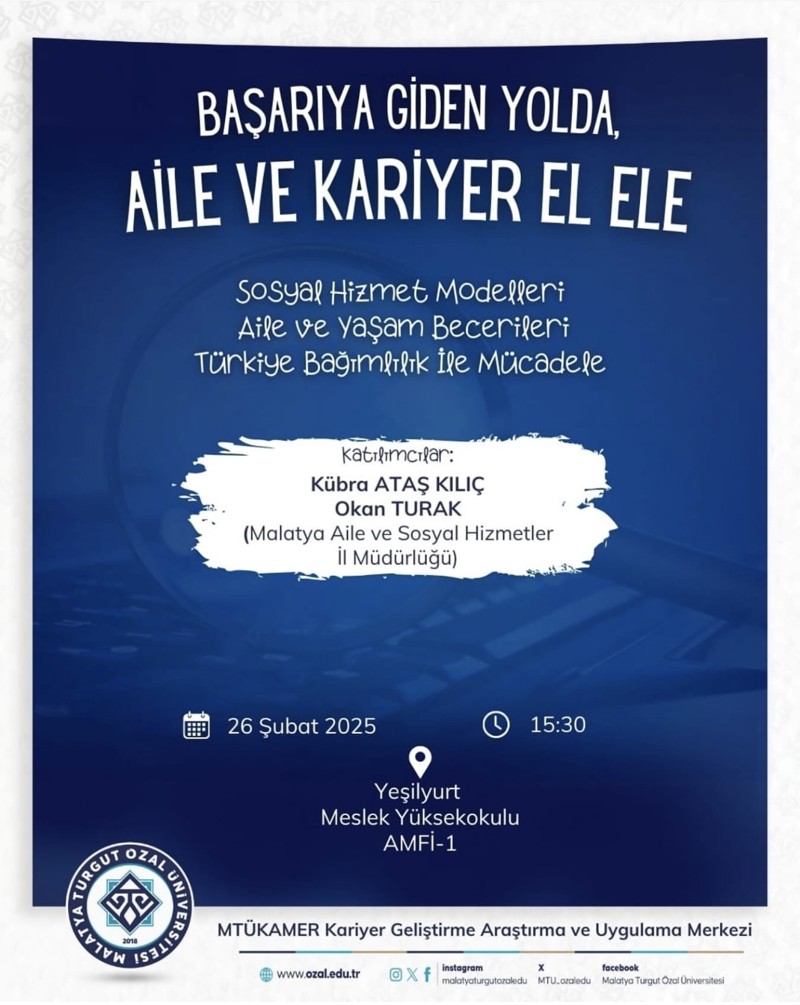 BAŞARIYA GIDEN YOLDA,AİLE VE KARİYER EL ELE