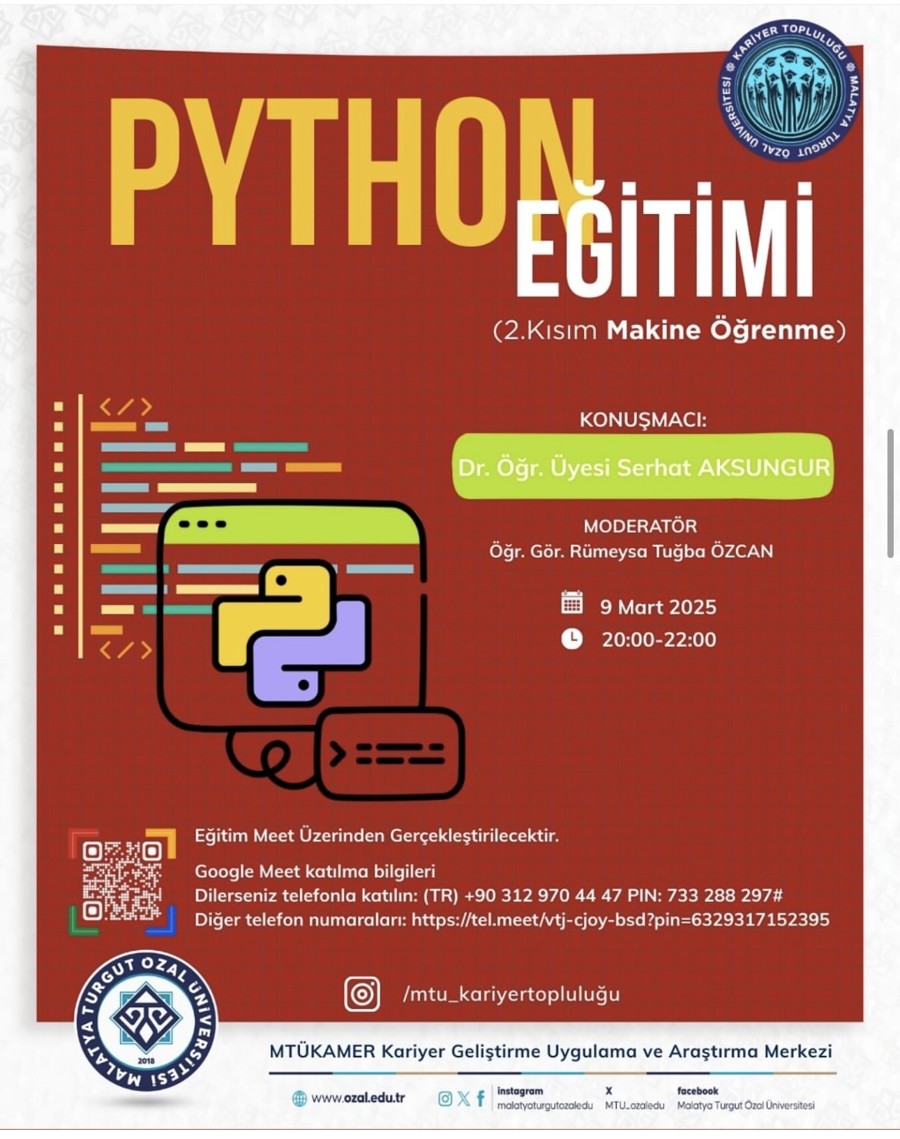 PYTHON EĞITIMI 
