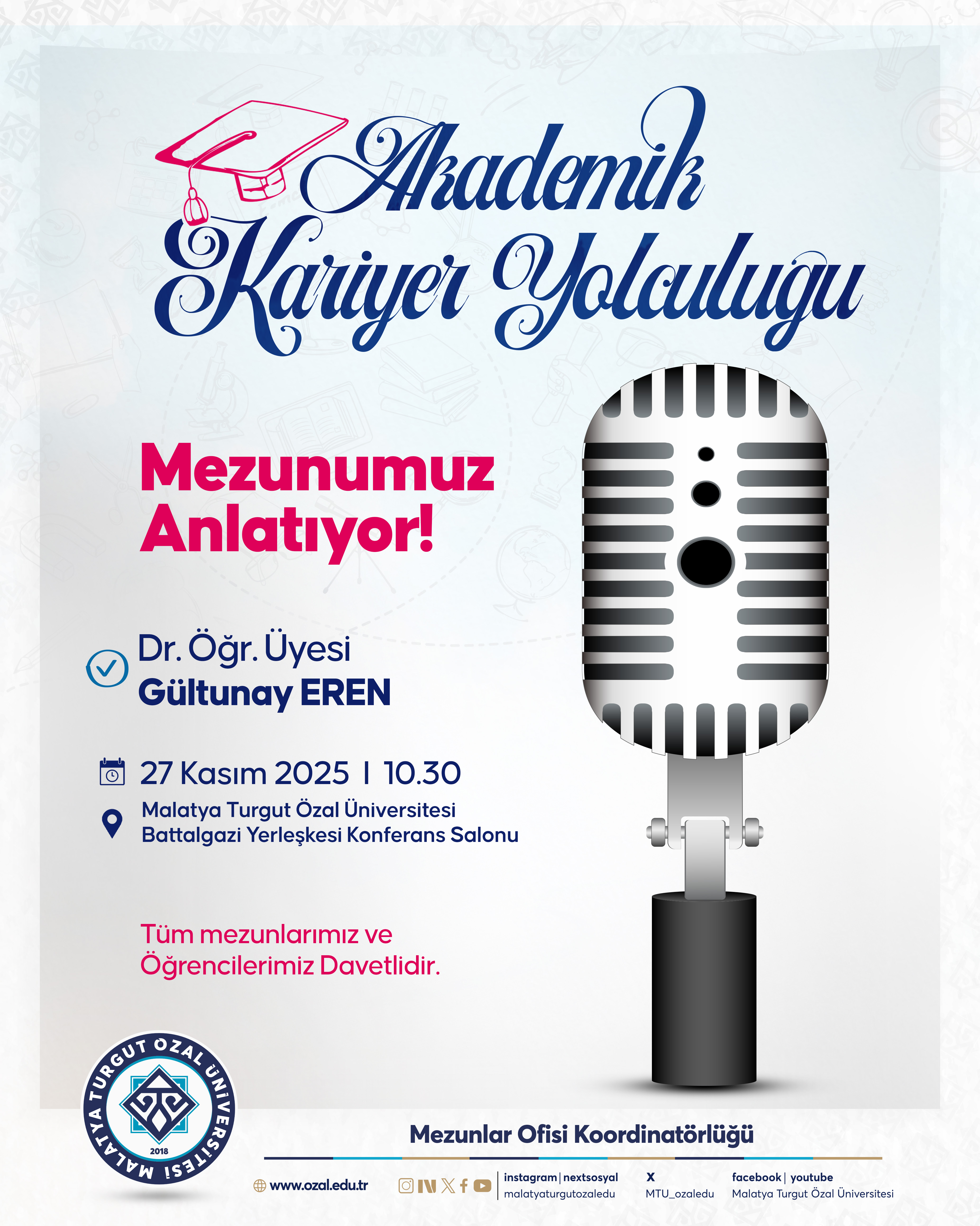 AKADEMIK KARIYER YOLCULUĞU: MEZUNUMUZ ANLATIYOR