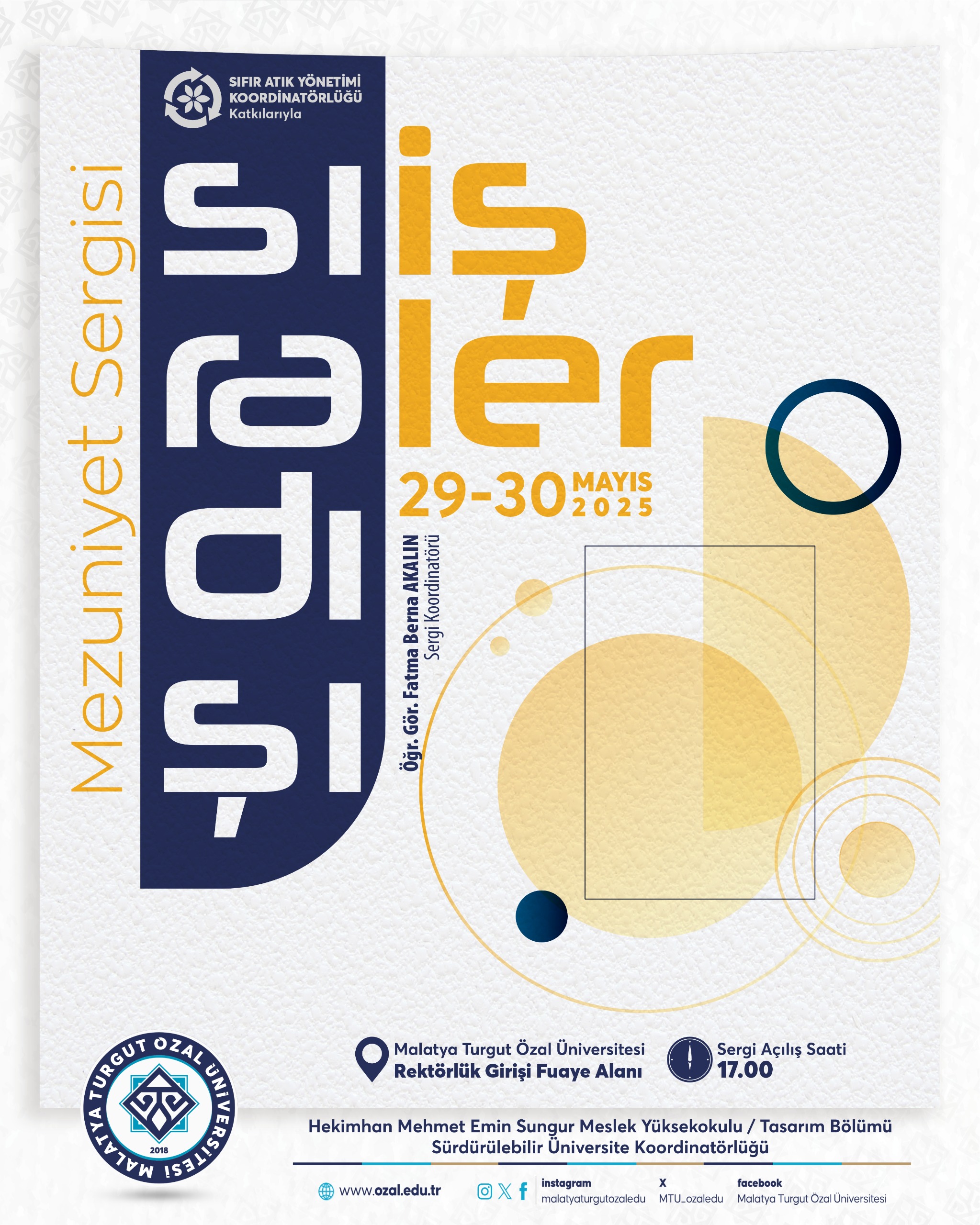 GERI DÖNÜŞÜM / SIRADIŞI İŞLER MEZUNIYET SERGISI