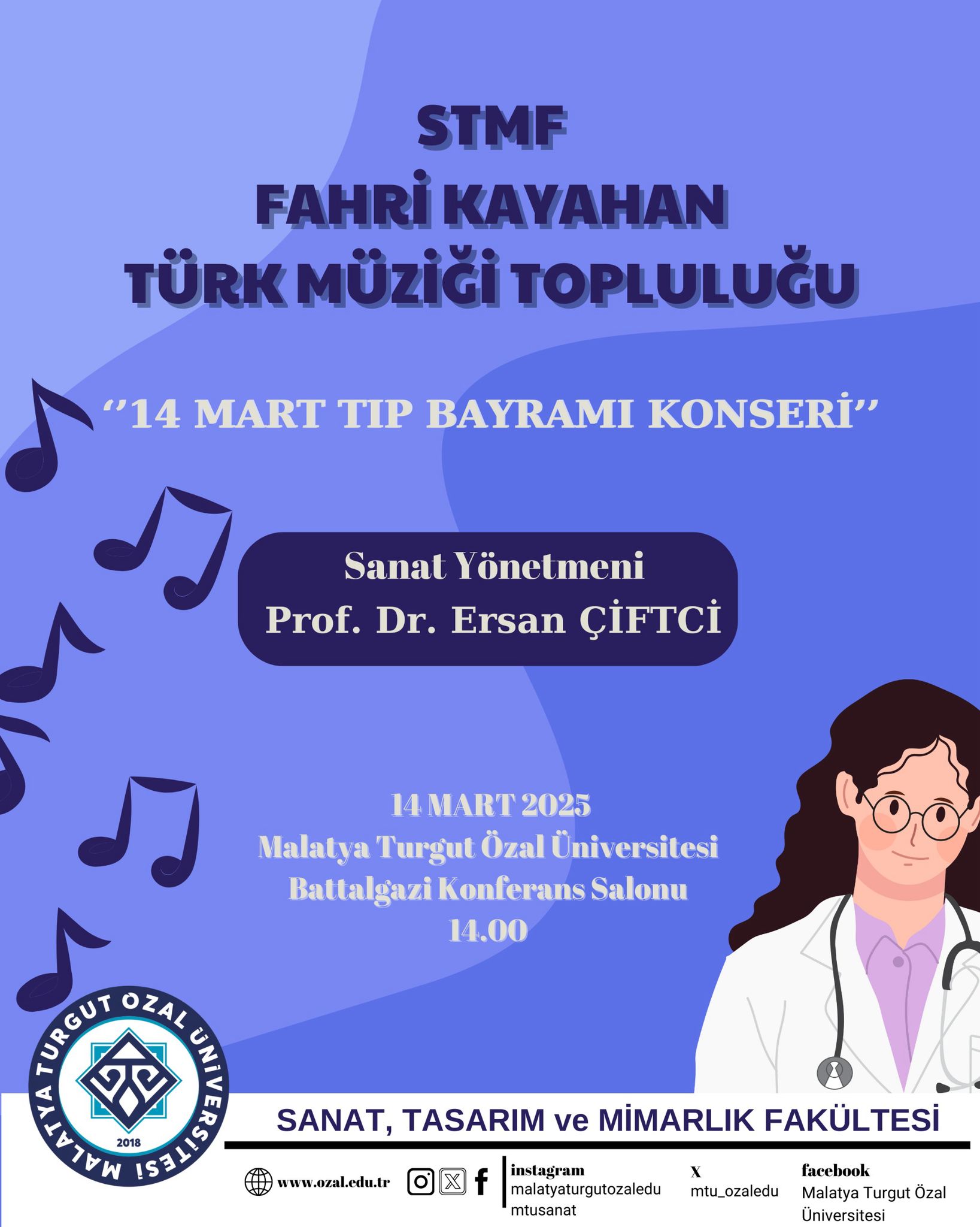 14 MART TIP BAYRAMI KONSERI