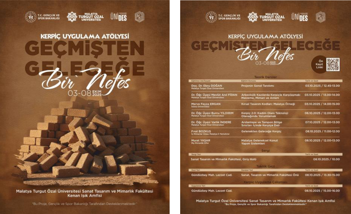 GEÇMIŞTEN GELECEĞE BIR NEFES KERPIÇ UYGULAMA ATÖLYESI (ÜNİDES PROJESI)