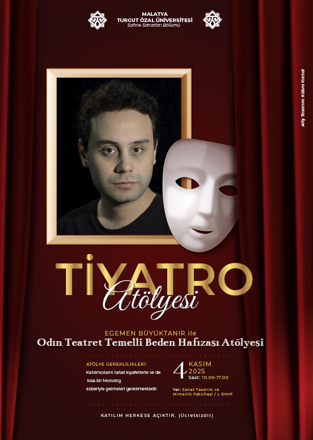 EGEMEN BÜYÜKTANIR  ILE “ODIN TEATRET TEMELLI BEDEN HAFIZASI ATÖLYESI"