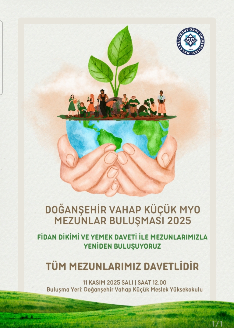 MİLLİ AĞAÇLANDIRMA GÜNÜ PROGRAMI