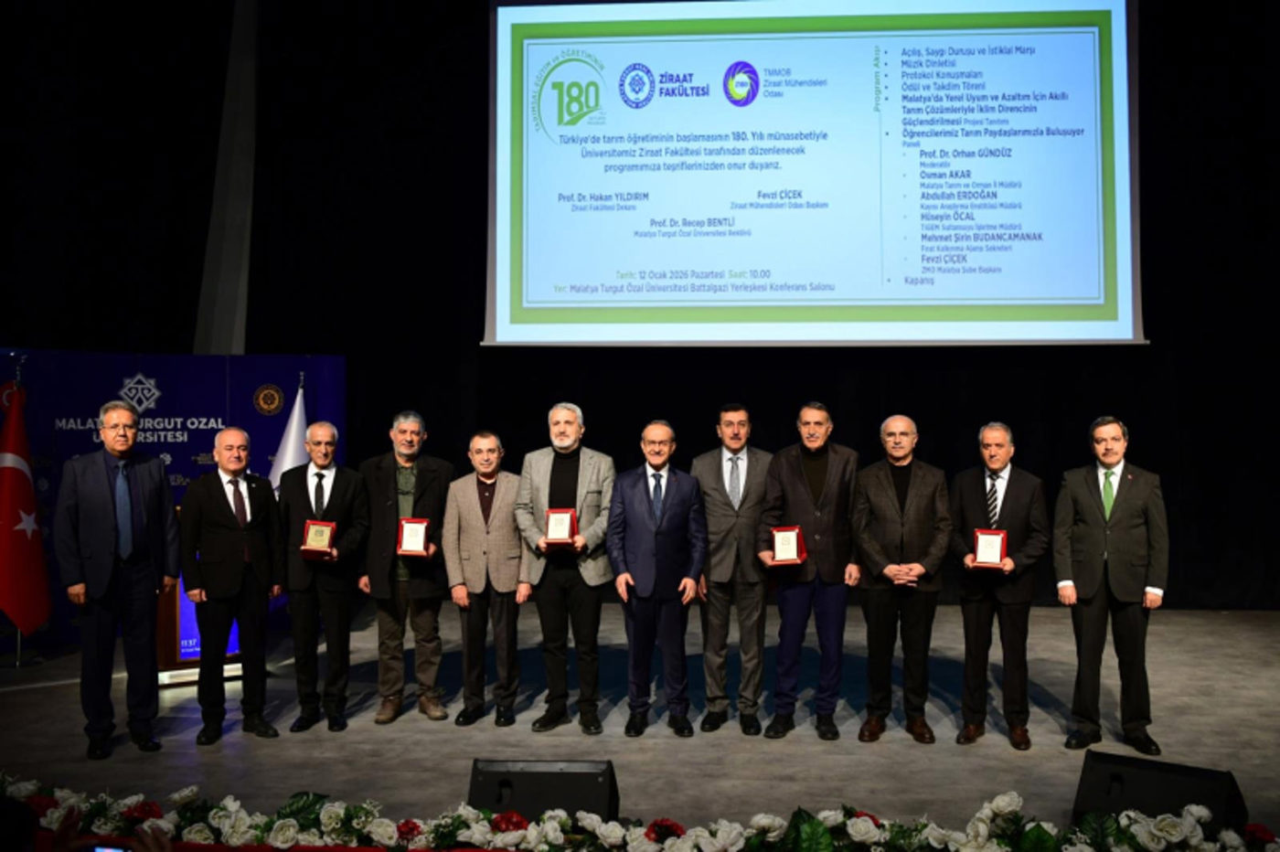 Tarım Öğretiminin 180. Yılı Malatya’da Bilim, Kamu ve Sektör Paydaşlarını Buluşturdu