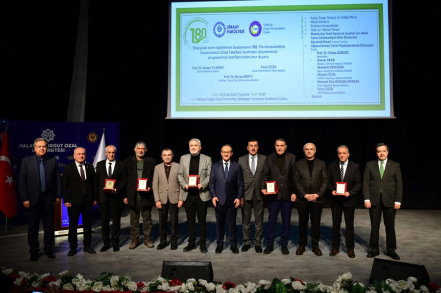 Tarım Öğretiminin 180. Yılı Malatya’da Bilim, Kamu ve Sektör Paydaşlarını Buluşturdu