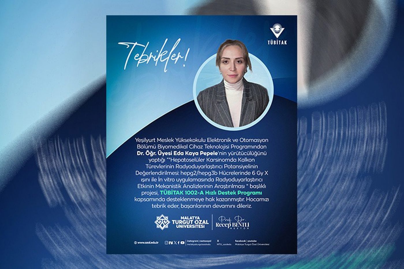 TÜBİTAK 1002 Proje Başarısı